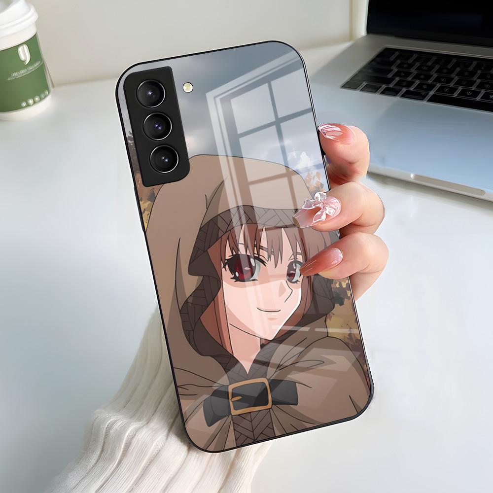 Comics S-Spice And W-Wolf Phone Case For Samsung A56 A36 A26 A16 A15 A25 A35 A55 A14 A34 A24 A54 Glass Case