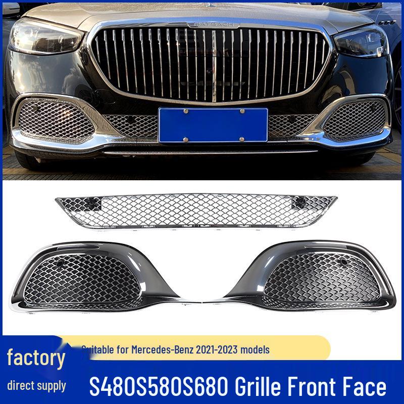 Mercedes-Benz S-Class Maybach W223 Chrome Grille for S480, S580, S680