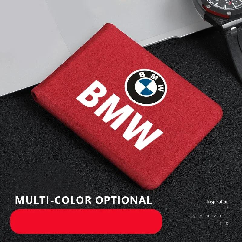 For BMW 1pcs For Bmw x1 x3 x5 x6 z4 f10 f20 f30 e36 e39 e46 e60 e90 Car Document Bag Wallet Card Package Coin Holder driver lice