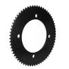 T8F 64T Rear Sprocket Steel 4 Hole 90mm Rear Wheel Drive Chain Sprocket for DIY ATVs Bikes Karts