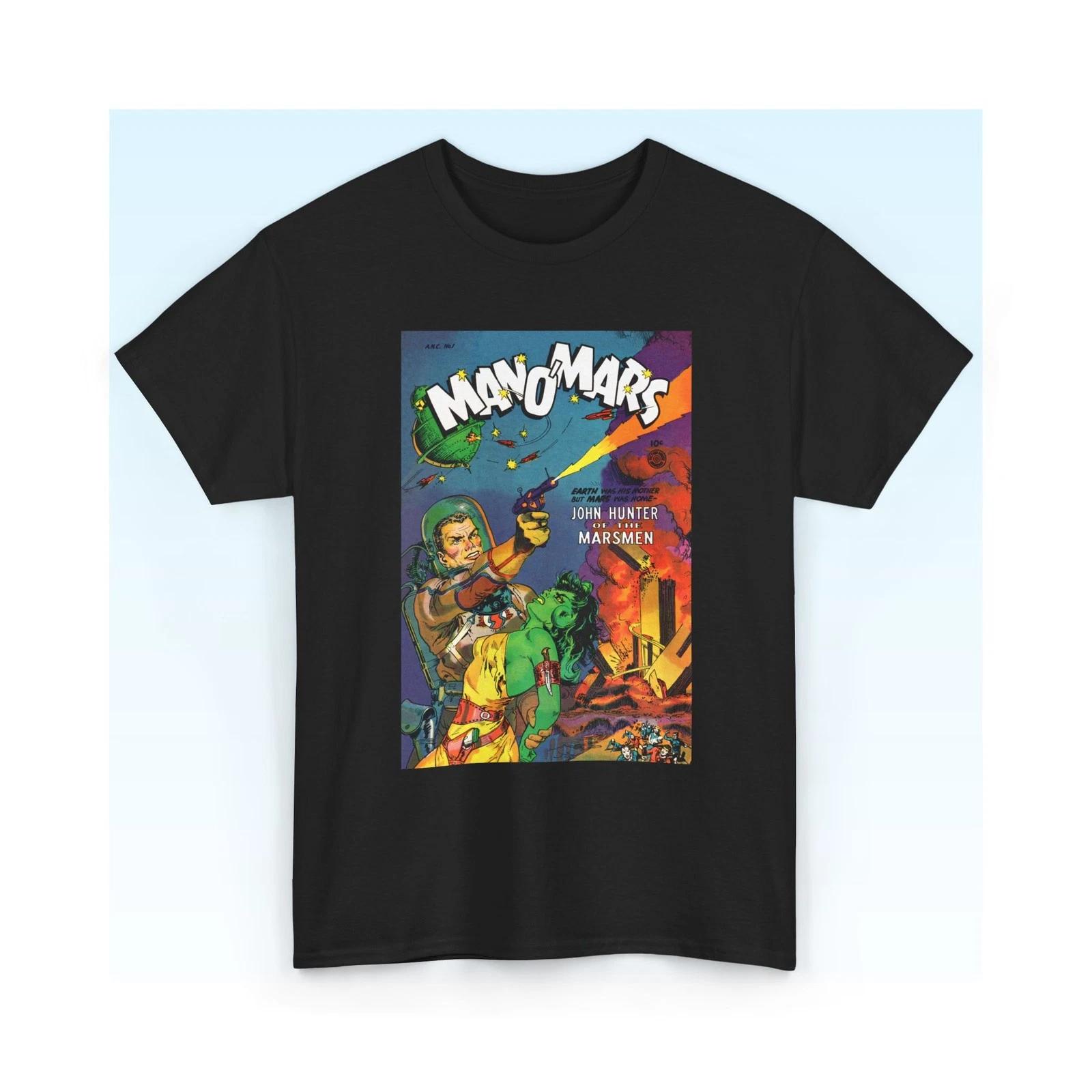 Vintage Comic Book T-Shirt, Mano Mars Comic Tee, Comic Con T-Shirt S-5XL 2XL