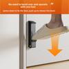 Heavy-duty Folding Door Stopper Door Entrance Windproof Door Gap Stopper Anti-collision Safety Door Blocking Door Top Door Device