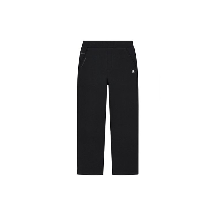 FILA Sports Leisure Knitted Long Pants Men bottoms Black F11M147603FBK L