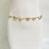 European and American cross-border women's waist decoration metal shell snail waist chain fashionable versatile dress decoration