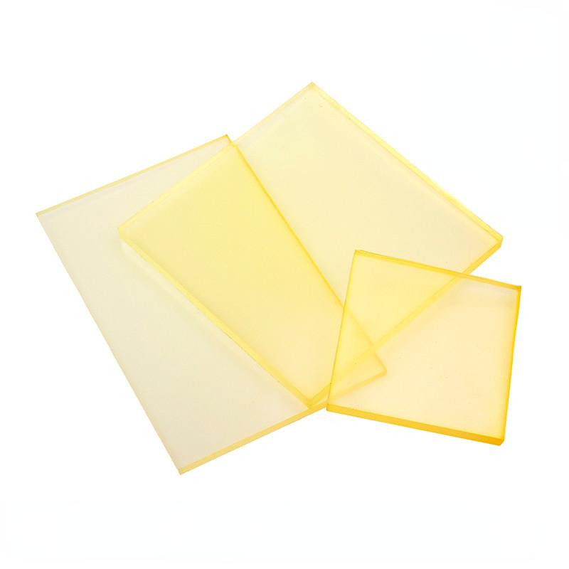 

Handmade DIY leather goods making punching pad, cow tendon pad, diamond cut punching pad tool жёлтый