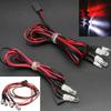 3/5mm Night Headlamps 70cm Lenght Headlights New Car Headlight Taillight  Model Drift Crawler Car