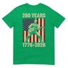 Abraham Lincoln 250 Years America 4th July 250th Anniversary Tshirt