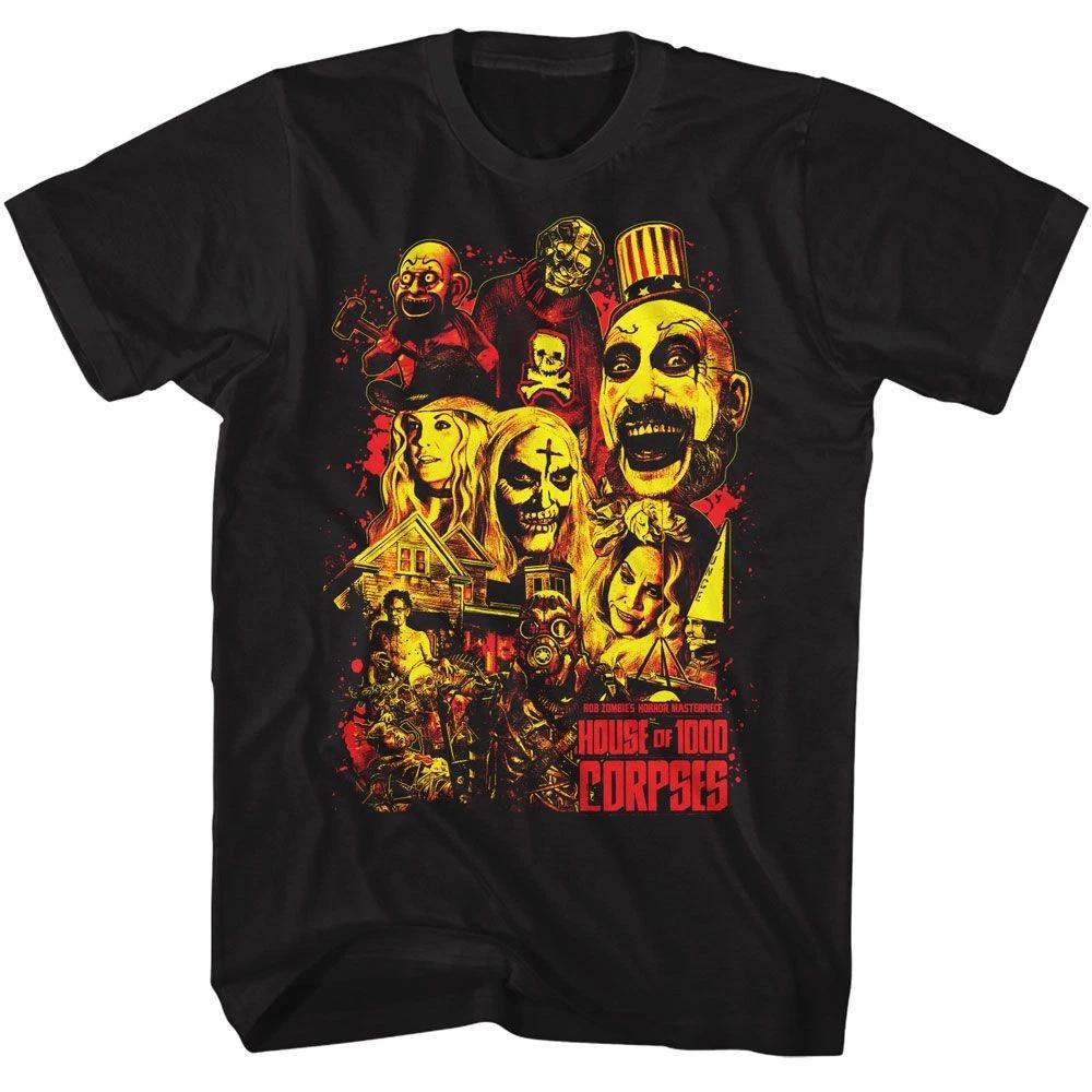 House Of 1000 Corpses Collage Art Movie Shirt 100