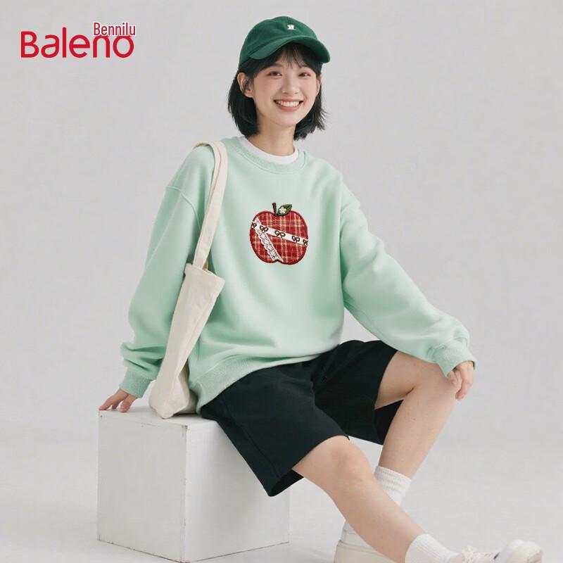 Baleno Women s Round Neck Loose Sweatshirt 3XL