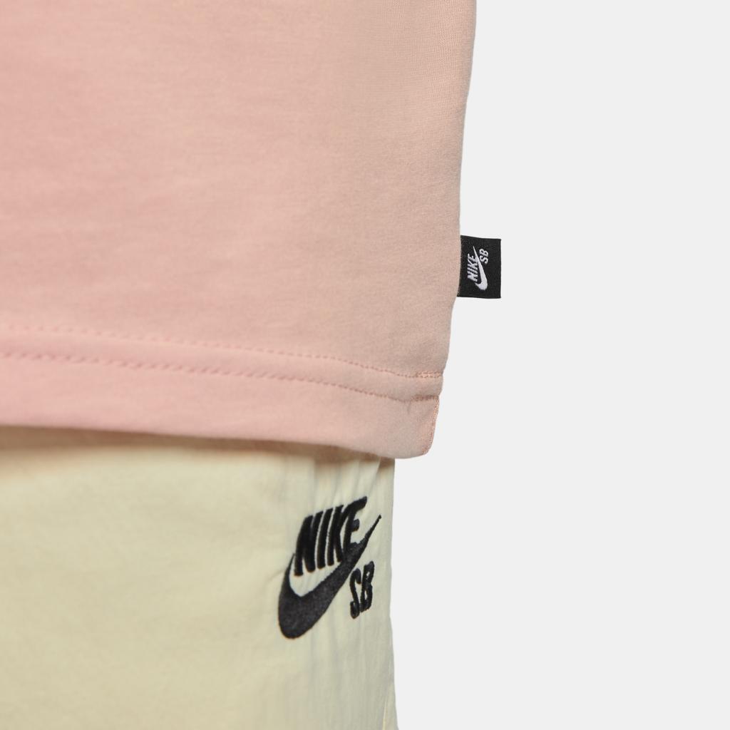 Nike Geometric Pattern Print Sports Short Sleeve T-Shirt Men Tops Orange Pink DQ1859-800