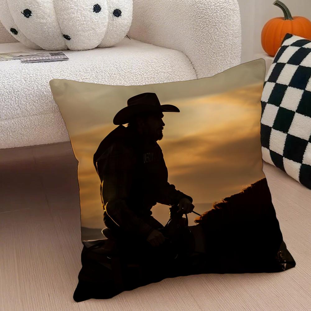 LLee Dutton Cushion Cover Linen Pillow Case Soft Breathable Protective Couch Room Decoration