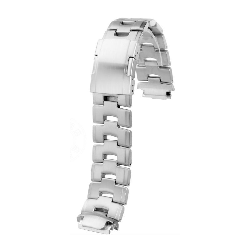 

For Tissot T111 Racing Titanium metal Men Watchband Bicycle Race Special T111417 Watch Strap 18mm Convex Stainless steel Bracele 18mm срібний