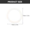 20 Pcs Canning Silicone Rings Gaskets for Glass Storage Jars Canister Airtight Seals Household Sealing Food Replacement