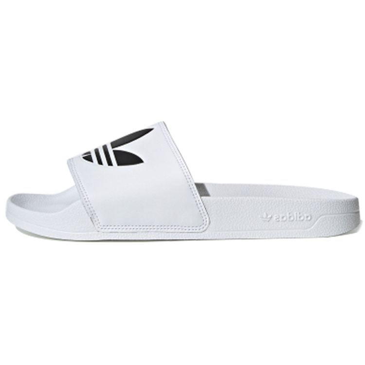 Adidas Adilette Lite Slides Trefoil Logo - Cloud White Unisex Sneakers Core-Black FU8297