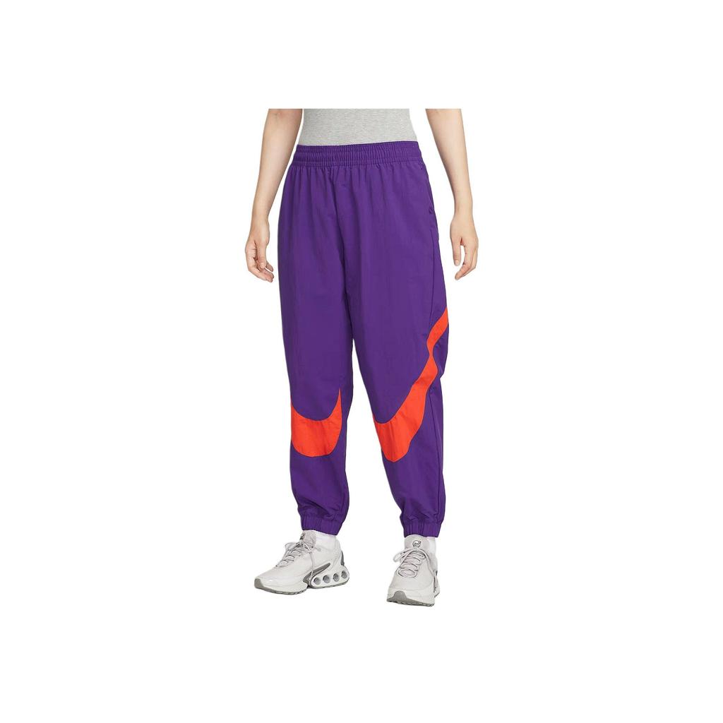 Nike Swoosh Μόδα Μεγάλο Λογότυπο Πλεκτό Παντελόνι με Μανσέτα Casual Παντελόνι Γυναικείο παντελόνι HV2358-547