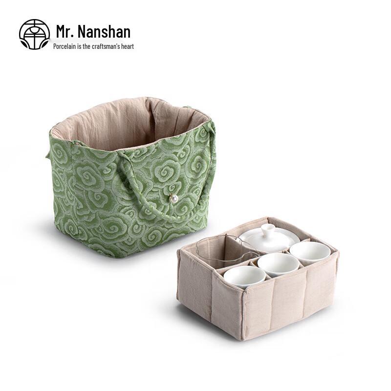 Auspicious Cloud Portable Tea Set Storage Bag