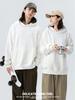 500g Drop Shoulder Fleece Hoodie with Pockets – Thick, Loose Fit Sweatshirt for Couples