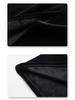 Women's Black Velvet Midi Skirt 2024: Autumn/Winter Elegant Drape Style