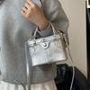 Bags Fashion Versatile Box Bag Autumn 2025 New Denim Shoulder Bag Women's Versatile Crossbody Cosmetic Bag