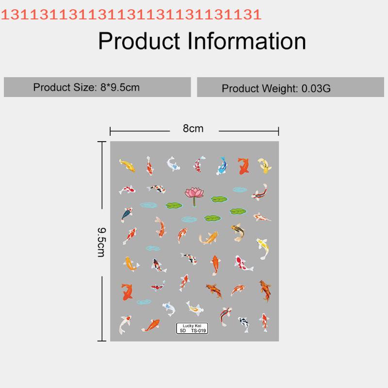 Shell Starfish Clams Conch Stars Manicure Decals Decoration Summer Nail Charm Cartoon Ocean Beach Ocean Nail Art Stickers