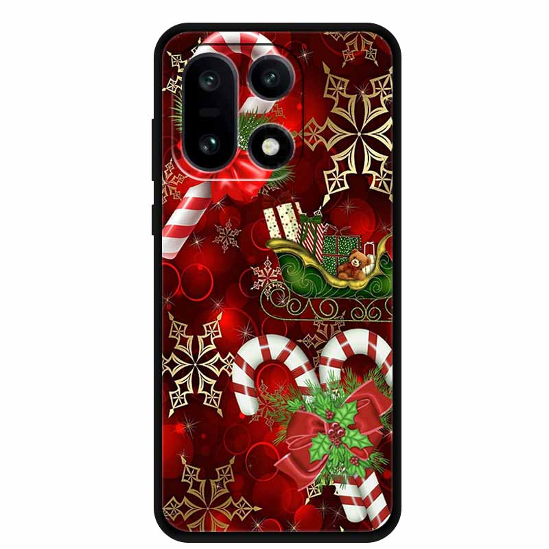 Christmas Phone Case For OnePlus 15 PLK110 Soft Silicone Christmas Tree Cover for OPPO OnePlus 1+ 15 Santa Claus Protective Case