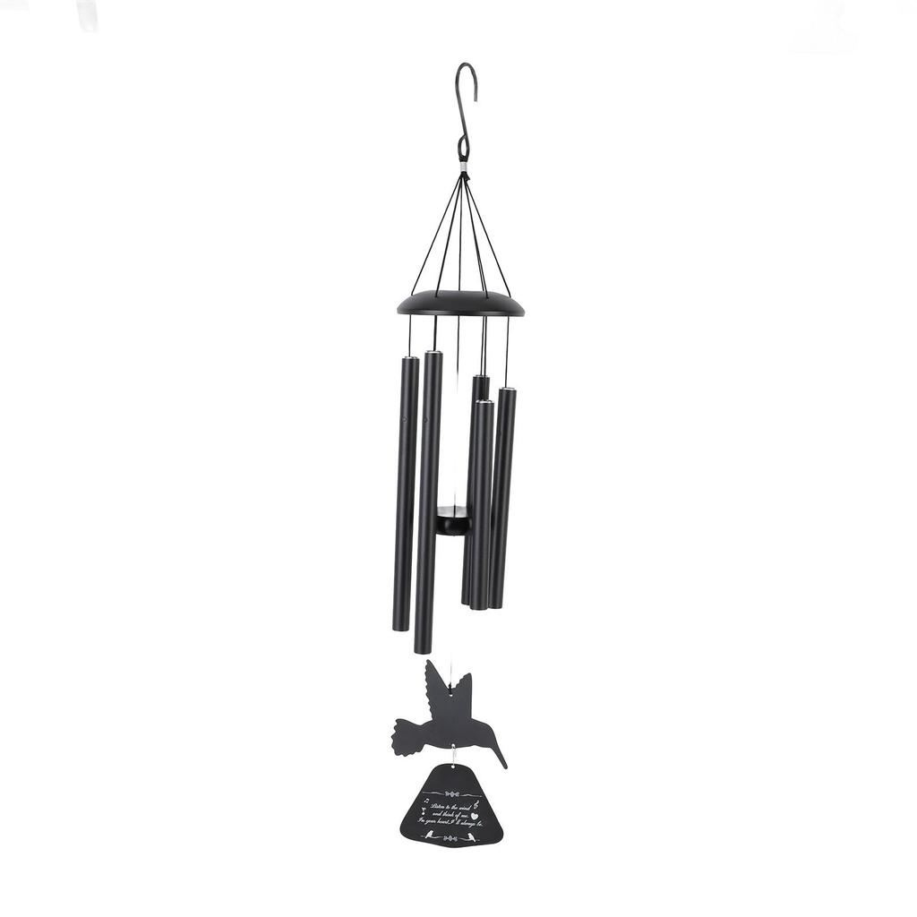 Wind Chimes with Hummingbird 36 Inch Deep Tone Memorial Wind Chimes For Patio Garden Yard Decoration Ornaments