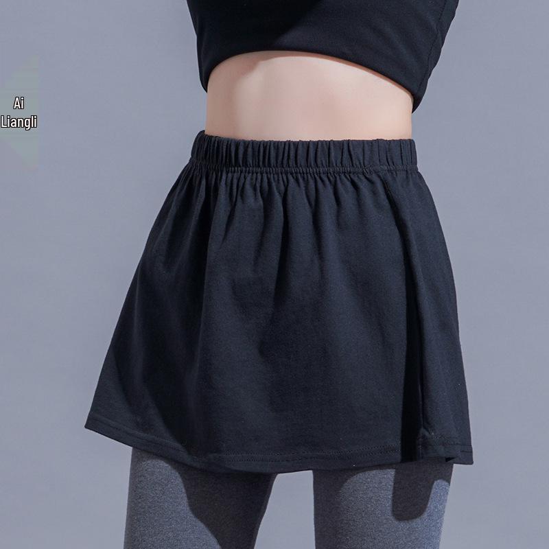 

Женская юбка миди с баской и подолом, закрывающим колени, идеально подходит для многослойности осенью и зимой. XL (for 55-70 kg) чёрный