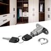 Door Latch Single Open Security Sliding Sliver 1pcs