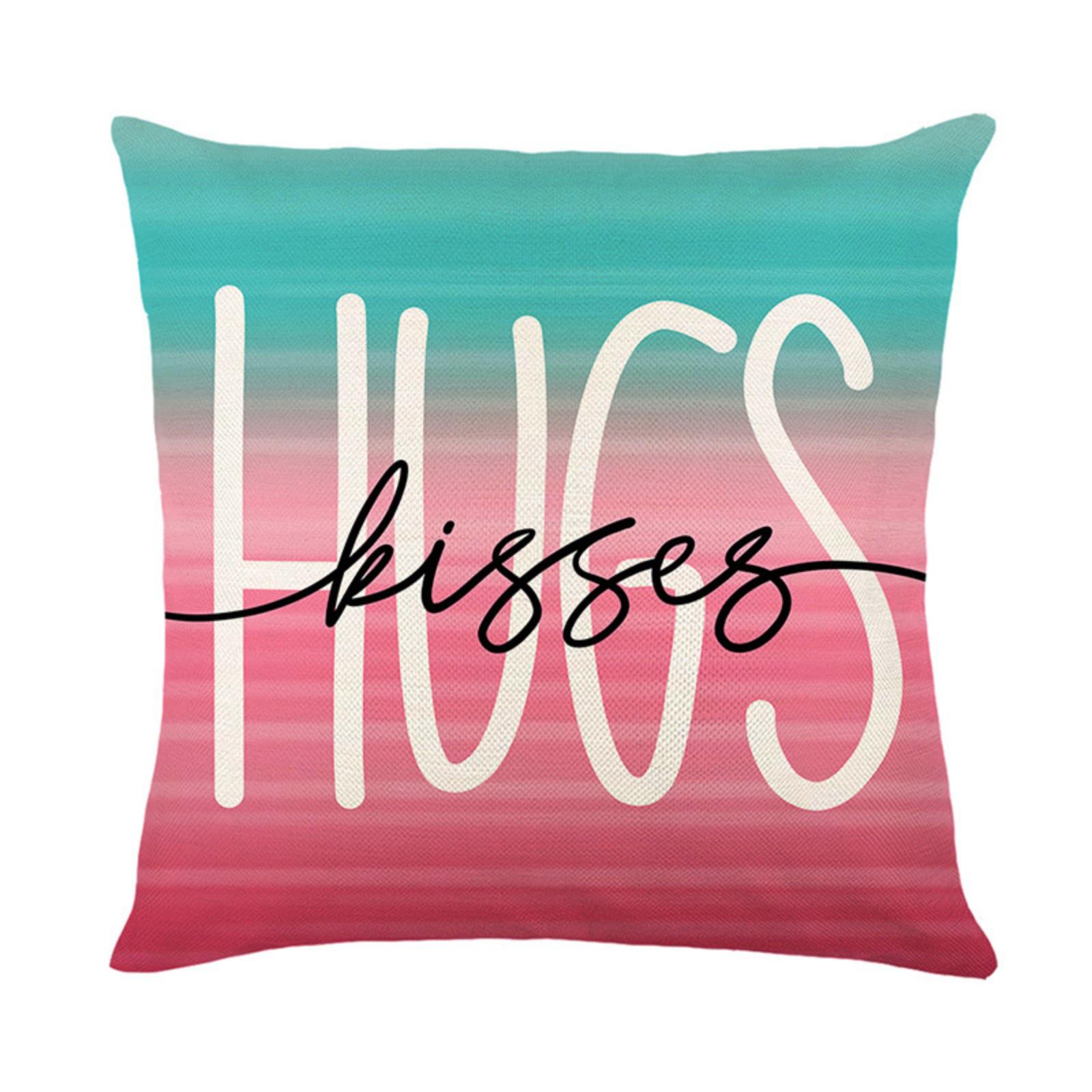 

Valentine S Day Festive Printing Pillowcase, Living Room Sofa Decoration, Cushion, New Year S Holiday Bedroom Pillow. One Size