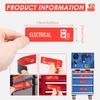 90 Pcs Magnetic Toolbox Labels Reusable Tool Boxes Organizer Labels Magnetic Toolbox Drawer Tags for Toolboxes Drawers Cabinets