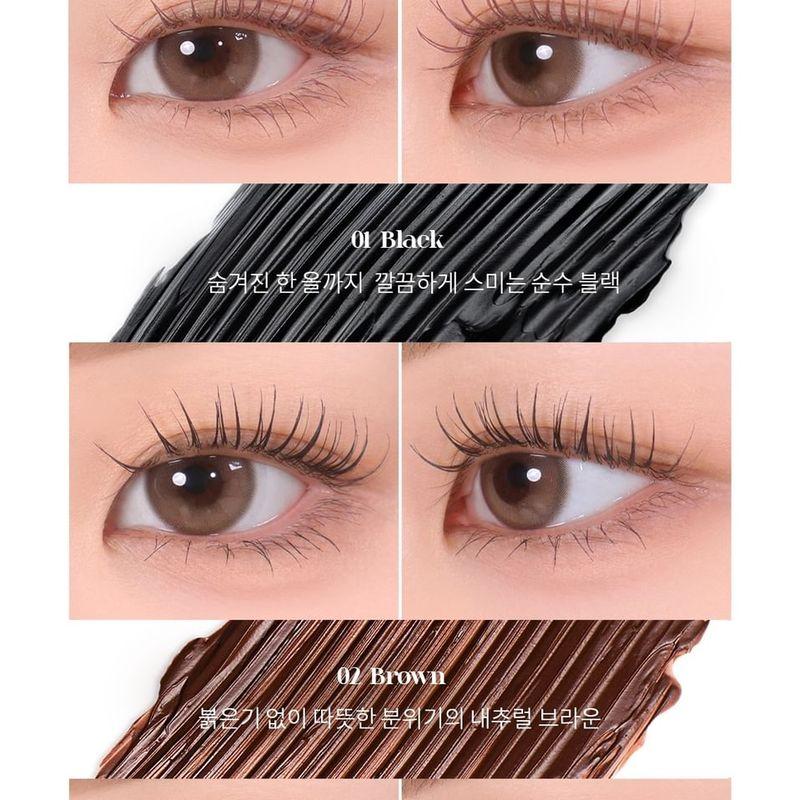 mude - Inspire Skinny Curling Mascara - 8 Colors
