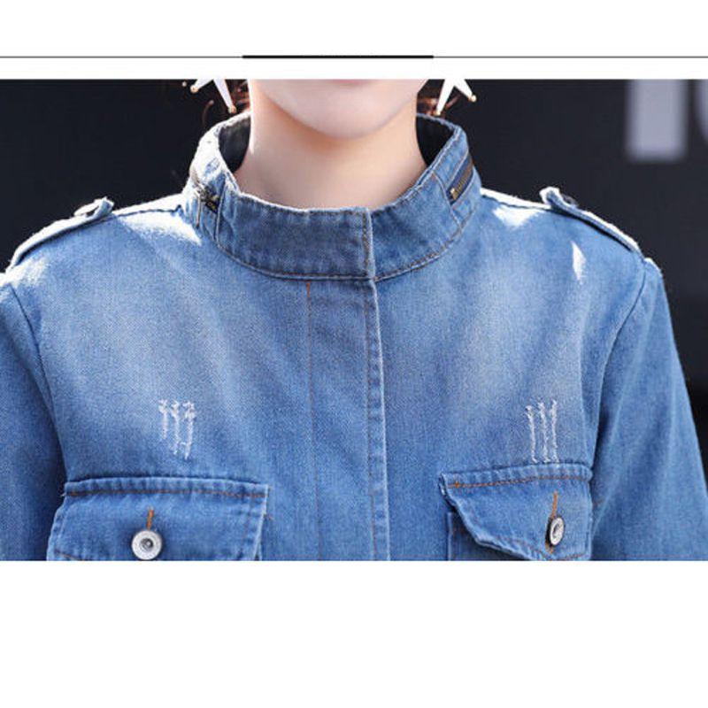 Premium Quality Plus Size Casual Women's Denim Jacket With Classic Timeless Design