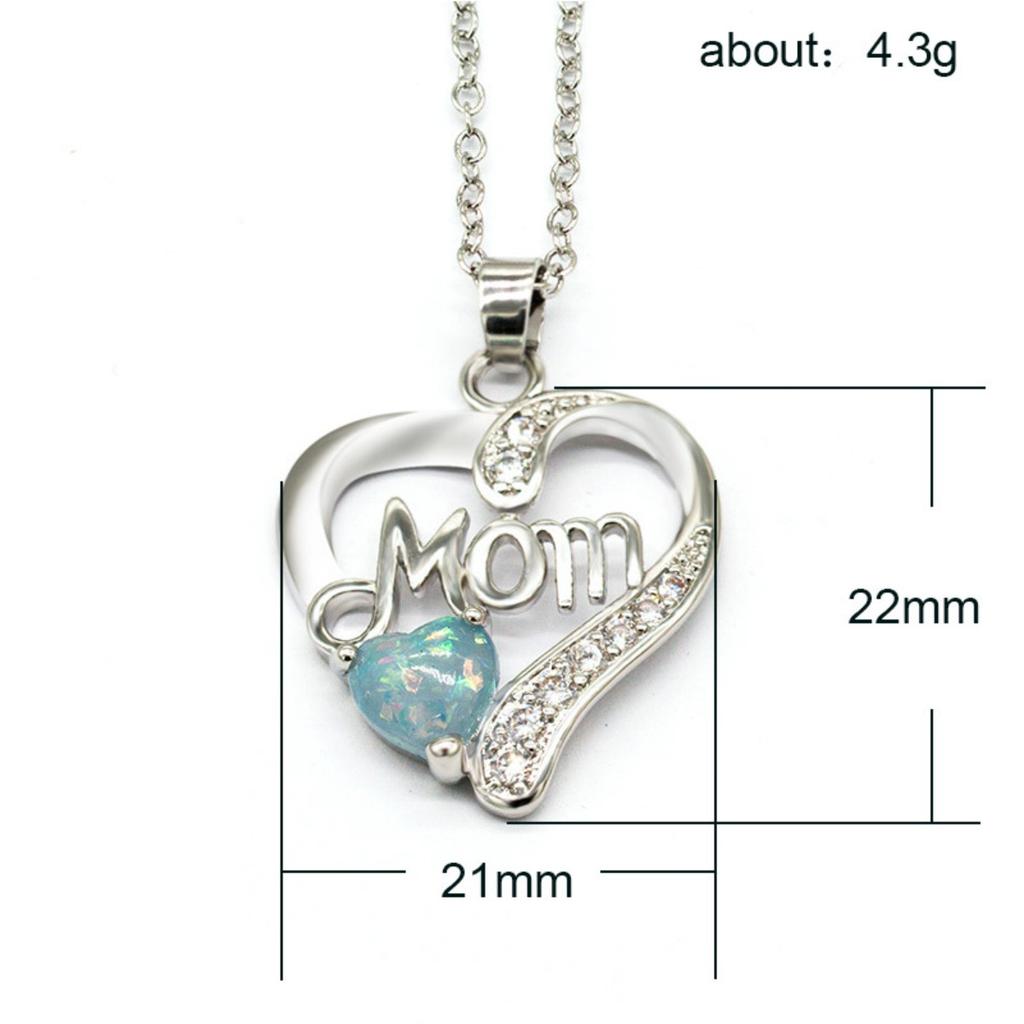 Mama Anhänger Halskette, Wunderschön gestaltete Halskette, Geschenk zum Muttertag, Tägliche Halskette