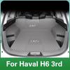 BGZ1 for Haval H6 PHEV Fuel Accessories Car Trunk Mat 3rd Gen 2025 2024 Interior Protection Mat Leather Waterproof Conversion