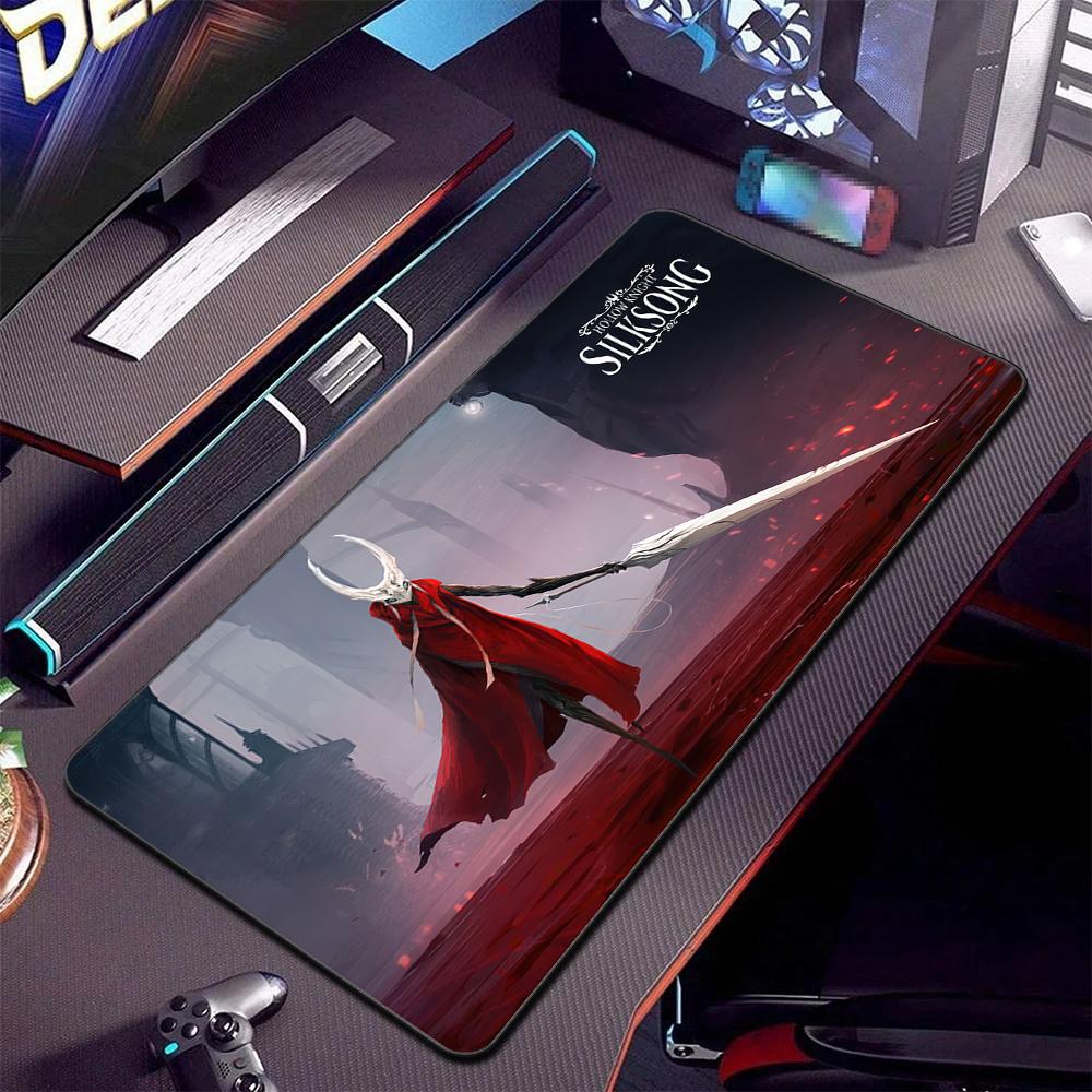 Gamer Gaming Mouse Pad 900x400 Rubber Large Mousepad PC Accessories Hollow Knight XXL Desk Keyboard Mat Computer Laptop Mausepad