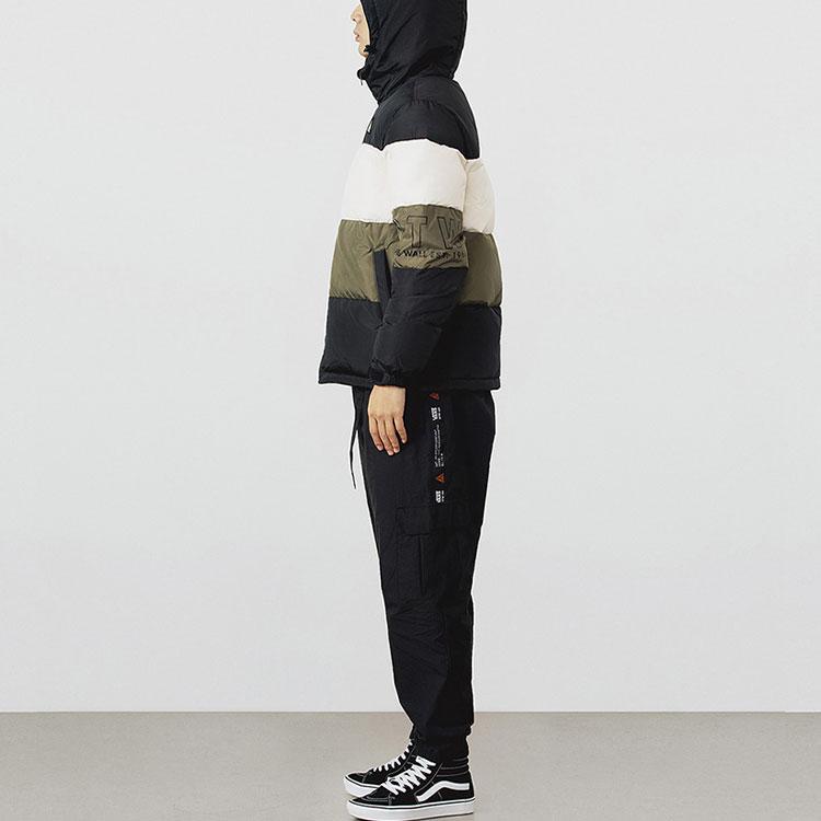 Vans Fashionable Comfortable Loose Down Jacket Winter Couple Men Outerwear Black VN0A54HOBLK