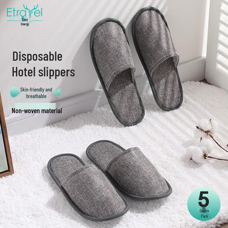 Одноразовые тапочки YiLv для путешествий и дома