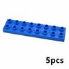 Big Size Duploes Building Blocks City Colorful Bulk Large Particle 2x2 2x4 Parts Assembled Thin Bricks Compatible Large Toy Gift