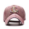 New anchor baseball cap, washed denim anchor hat, retro cap for men and women