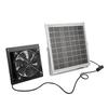 Wentylator wyciągowy zasilany energią słoneczną 8W Panel słoneczny i wentylator wentylacyjny o dużej prędkości do szklarni kurnika szopy domku dla zwierząt