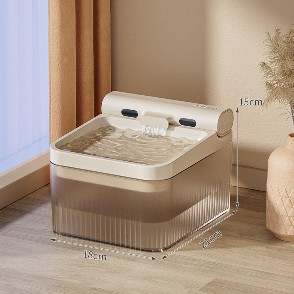 

Portable Wireless Pet Water Fountain 3L Large Capacity Dog Water Dispenser Automatic Low Noise Cat Water Bowl белый