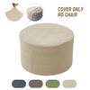 1 PZ Copri Pouf Rotondo Jacquard Copri Poggiapiedi Estensibile All-inclusive Copridivano per Poggiapiedi Sgabello per Soggiorno Camera da Letto