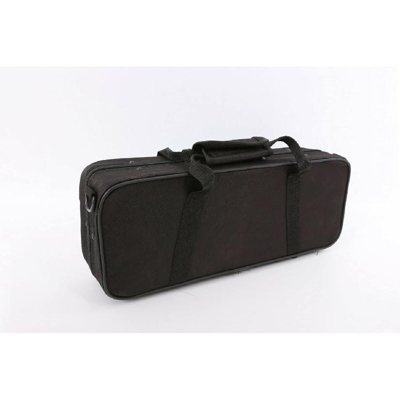 Ekey Clarinet Case Black Clarinet Bag Back Strap Thick Padding Nice Zipper Protect Clarinet (ekey-clarinet)