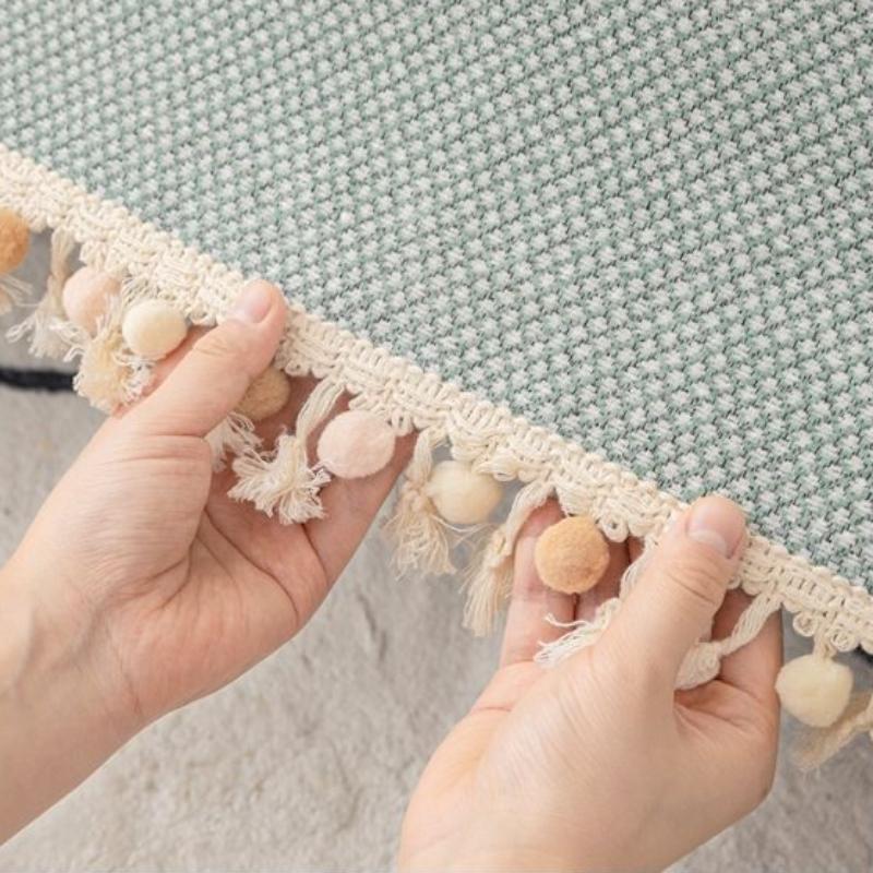 Modern, minimalist, toate anotimpurile, covoraș universal pentru canapea, stil Instagram acasă, frumos pentru spătar, husă pentru prosop, pânză, nouă pernă anti-alunecare.