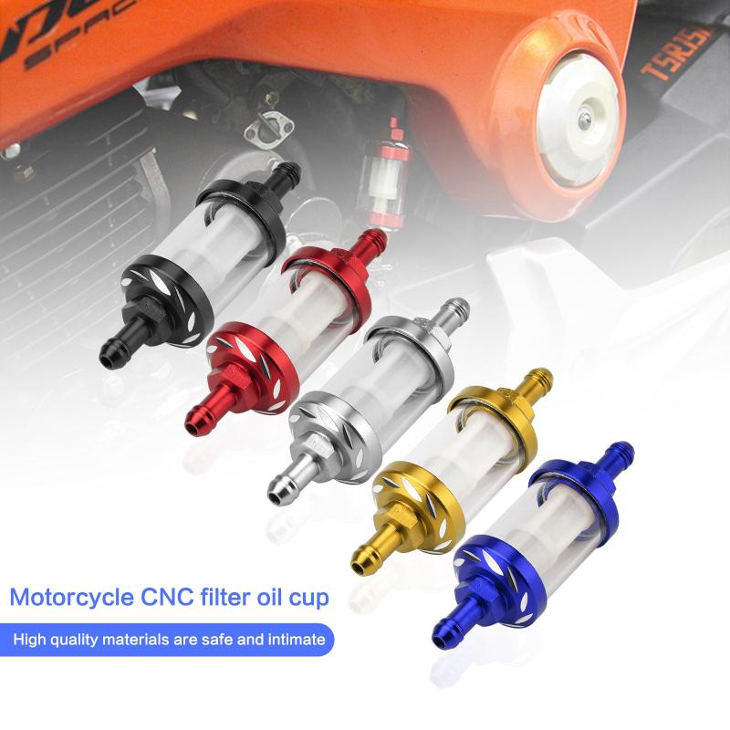 1Pc Large Universal Gasoline/ Fuel Filter For Inline Fuel Lines For Rvs Garden Machinery Scooters Motorcycles Cars Fuel Filters5