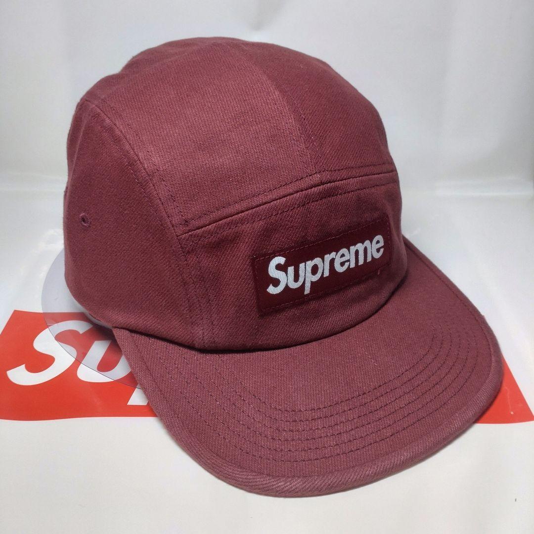 

[USED] Supreme Denim Camp Cap Red