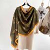 90x180cm Satin Silk-Like Scarf Oversized Women’s Summer Shawl Elegant Sun Protection Wrap & Luxury Gift