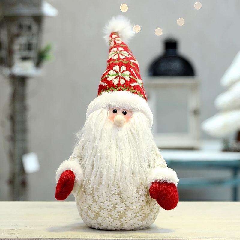 Christmas Snowflake Series: Snowman, Santa, and Reindeer Ornaments for Holiday Decor