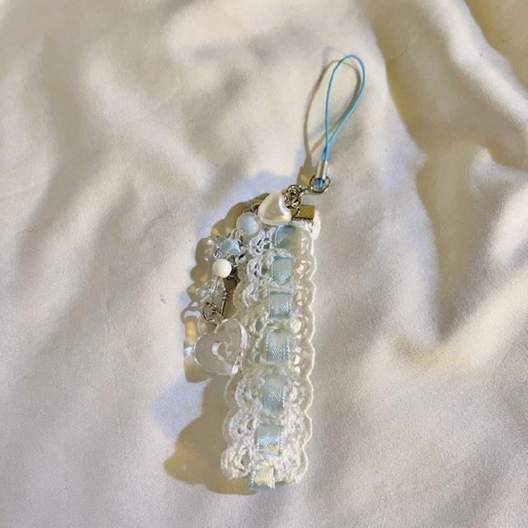 Handcrafted Phone Pendants Sweet Phone Charm Stylish Beads Phone Chain for Phone