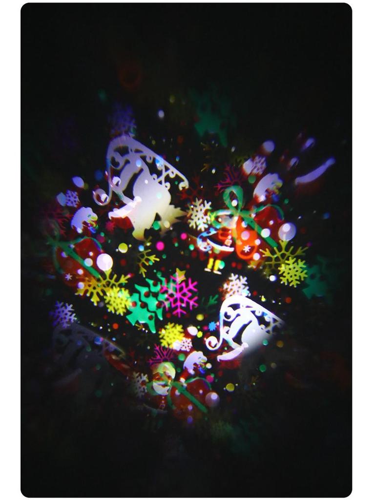 Blizzard Night Lantern: Handheld Decorative Projector Light Ornament